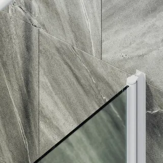 Шторка на ванну MaybahGlass MGV-610-1 50см белый